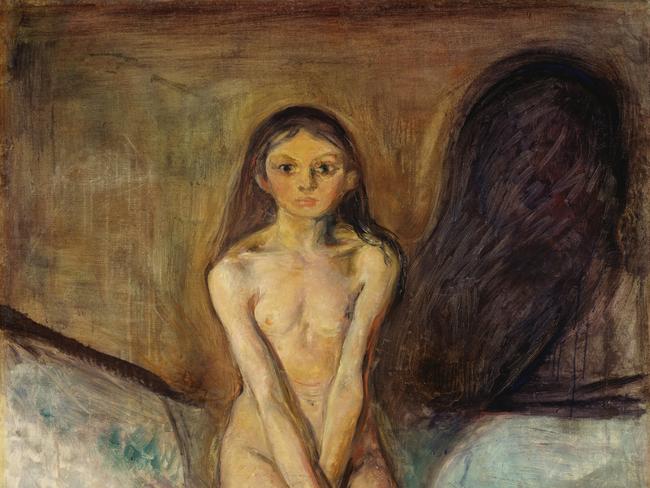 Edvard Munch, Puberty, 1894-95, Oslo, National Gallery