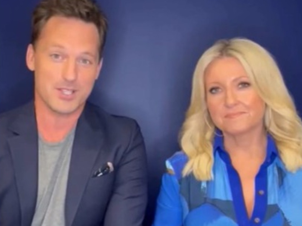 Studio 10 hosts Tristan McManus and Angela Bishop announce the show's axing this week.,