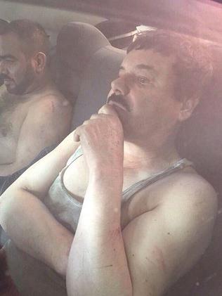 Caught ... Joaquin 'El Chapo' Guzman Loera has been recaptured by Mexican authorities. Picture: Supplied