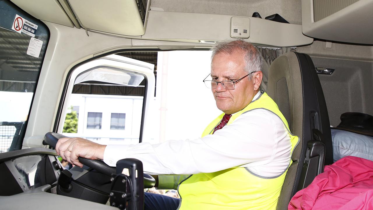 Prime Minister Scott Morrison is conducting a Queensland pre-election blitz this week. Picture: NCA NewsWire/Tertius Pickard