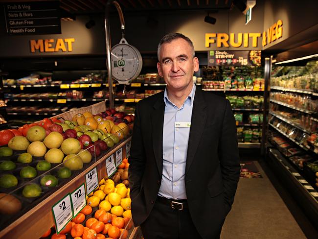 Woolworths chief Brad Banducci.