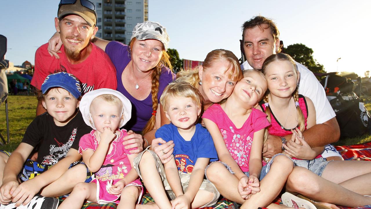 2010: New Years celebrations in Timothy Moloney Park in Ipswich. Photo: David Nielsen