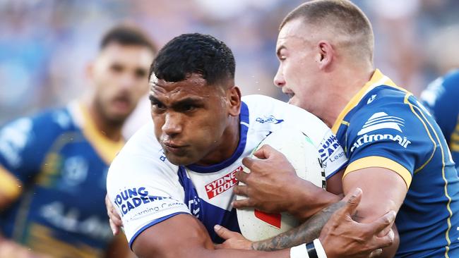 Tevita Pangai Jr is the bolter in the squad, with the wrecking ball set to be unleashed off the bench. Picture; Matt King/Getty Images