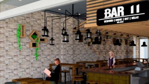 Artist impression of a bar proposed for Southport. Picture: Supplied by Gold Coast City Council