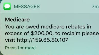 How to stop fake ATO, Medicare texts