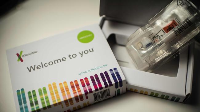 A saliva collection kit for DNA testing can reveal unexpected results. Picture: Eric Baradat