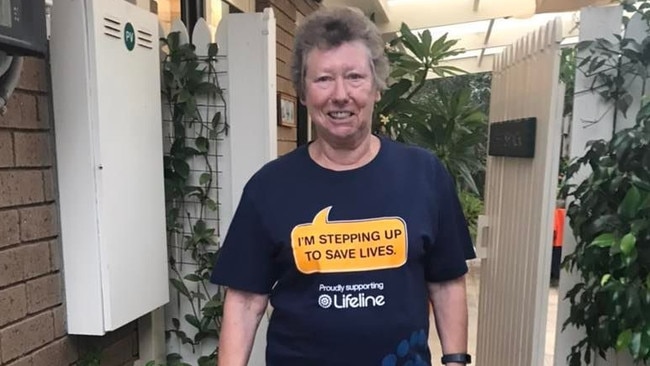 Avid walker Catharina Shacklock signed up for Lifeline and walked 10,000 steps a day to raise money for the charity months before her death at troubled intersection.