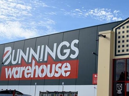 A man was arrested for allegedly threatening a Bunnings Warehouse employee with a knife on Sunday. Picture: Supplied