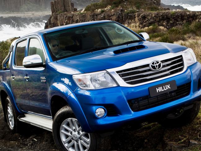 2011 Toyota HiLux Dual Cab ute.