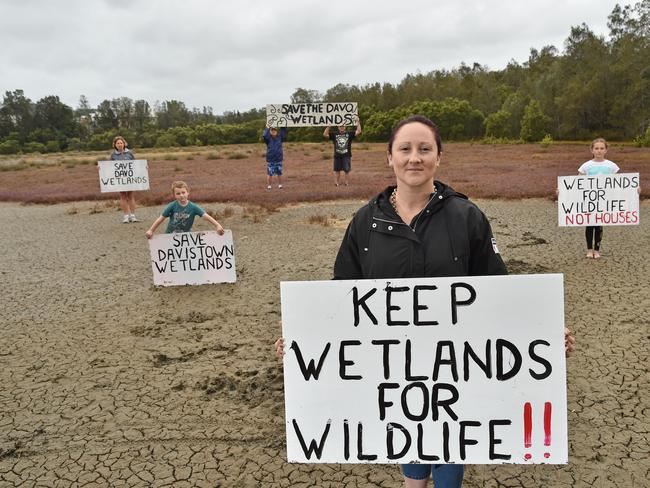 Locals are keen to see the site saved from development. Picture: Troy Snook