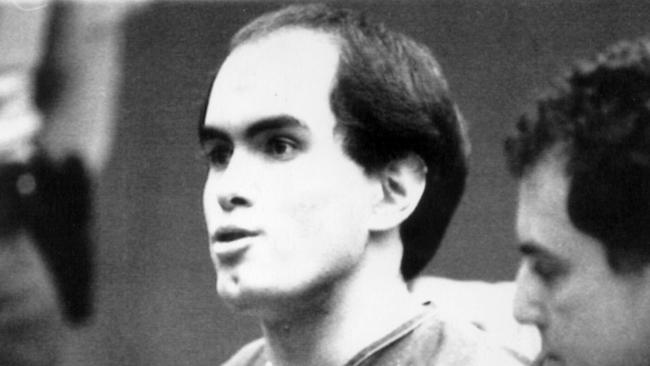 Robert Bardo, at his sentencing of like in prison without parole for the murder of Rebecca Schaeffer in 1996.