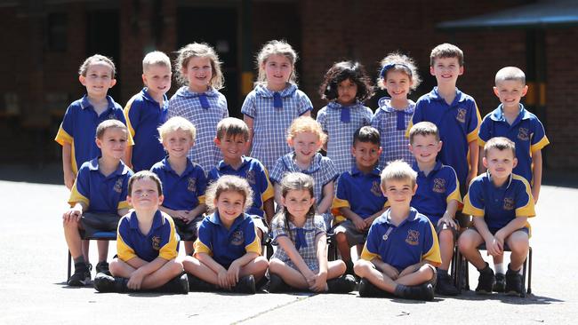 KB shows their smiles. Picture: Sue Graham