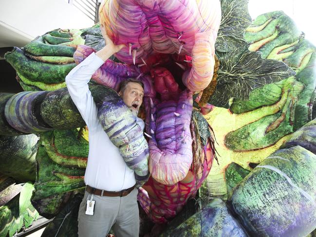 The exhibition features about 10,000 carnivorous plants including eight different varieties of killer plants.  (AAP / Image Bob Barker)