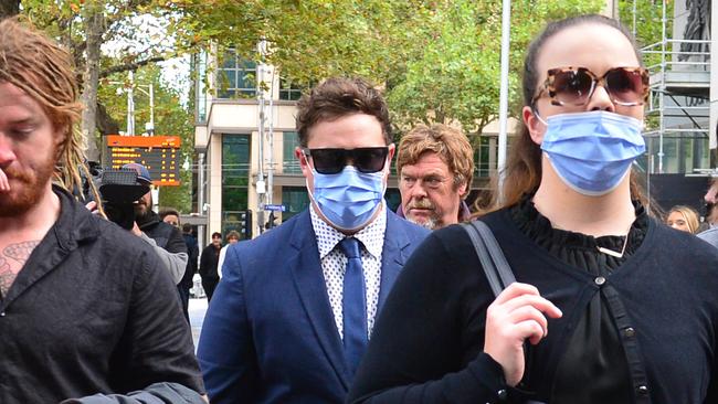 Shaun Bloomfield at the County Court Victoria. Picture: Nicki Connolly