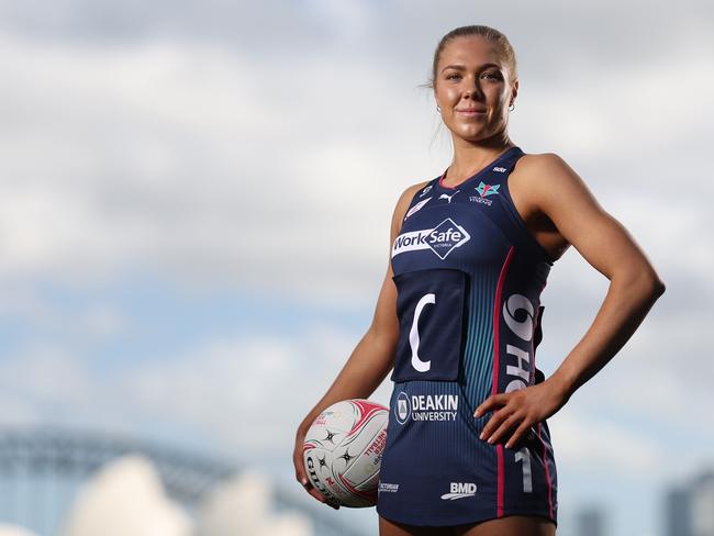 Melbourne Vixens centre Katie Moloney is confident the attention will return to the court now Super Netball is back. Picture: Getty Images