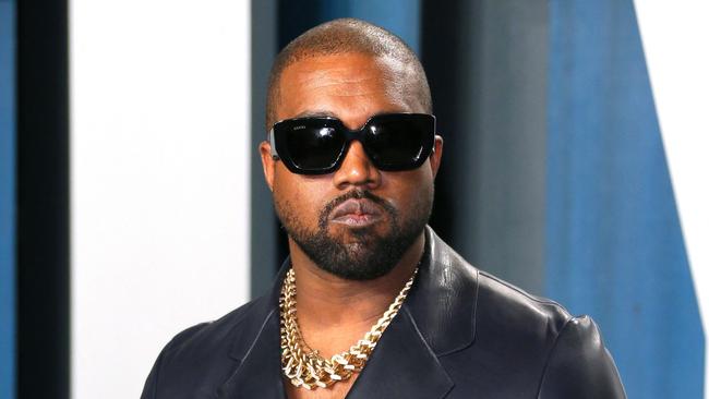 Kanye West had his access to Twitter limited for a ‘period of time’ after an anti-Semitic tweet earlier this month. Picture: AFP