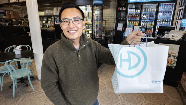 DoorDash chief executive officer and co-founder Tony Xu. Picture: NCA NewsWire / David Geraghty