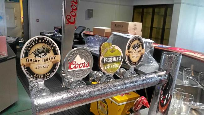 SPECIAL BREW: Rocky Sports Club has a unique beer flavour available. Picture: Leighton Smith