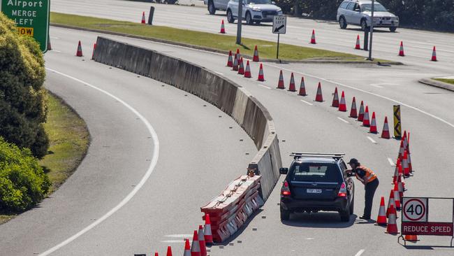 Thousands have been turned away at the Queensland border. Picture: Jerad Williams