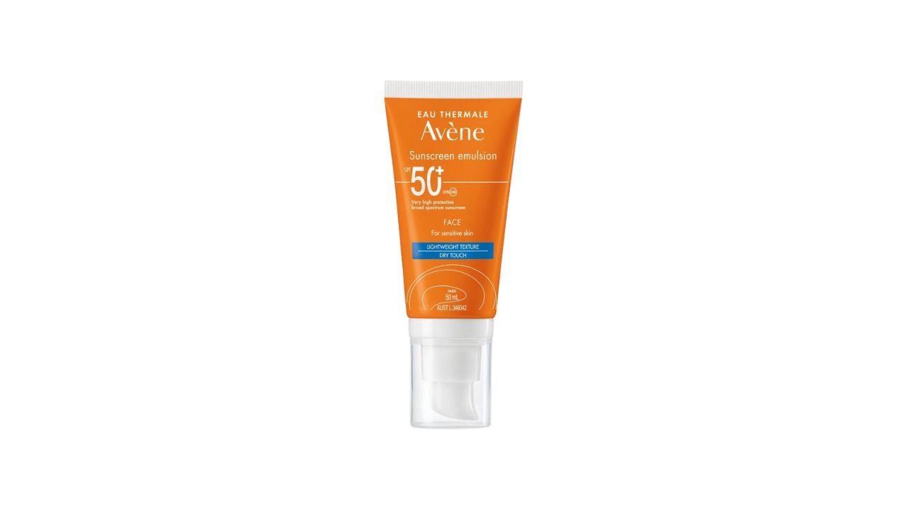 Avène Sunscreen Emulsion Face SPF 50+ 50ml. Picture: Adore Beauty.