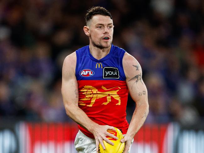 Lachie Neale of the Lions. (Photo by Dylan Burns/AFL Photos via Getty Images)
