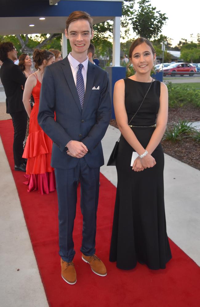 Noah Turnbull and Sophie Hughes at the Mountain Creek State High School formal on November 18, 2022. Picture: Sam Turner