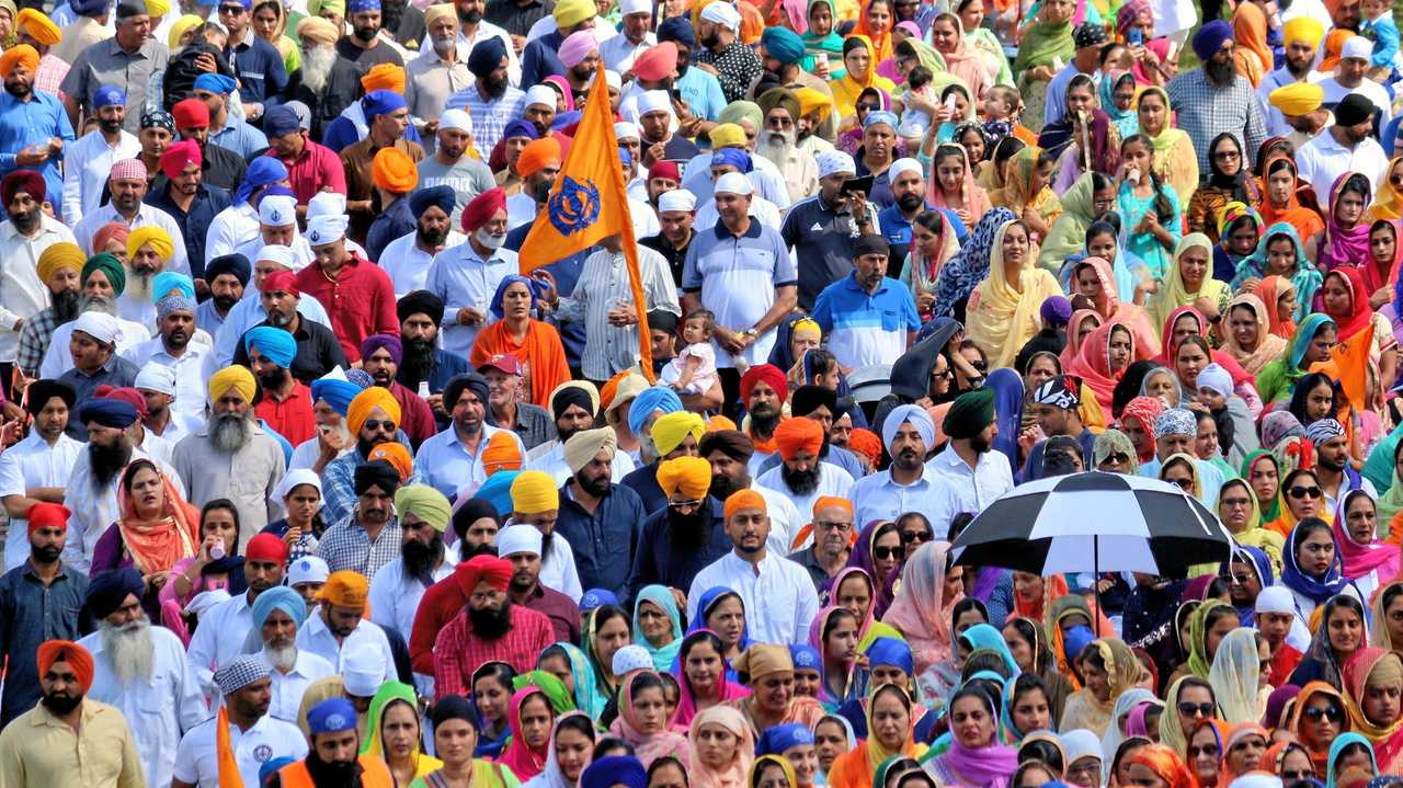 Vaisakhi parade. Picture: ROBERT WATKIN