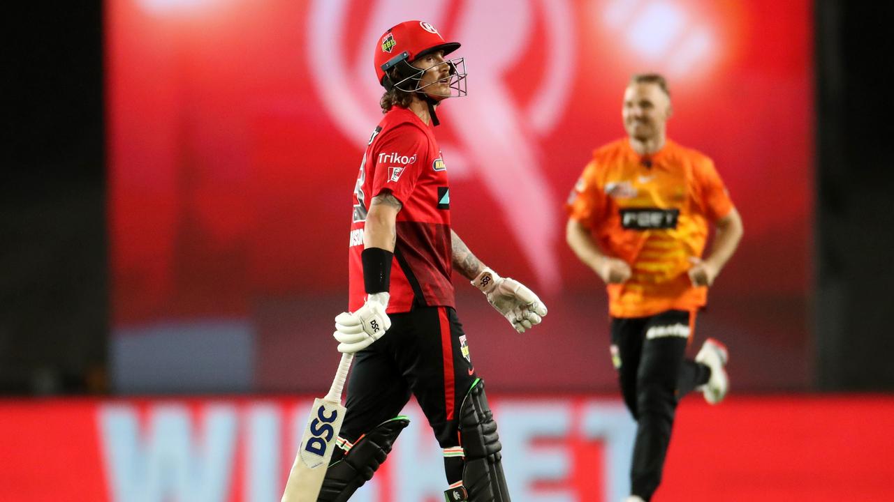 BBL: Melbourne Renegades Vs. Perth Scorchers, David Saker Addresses ...