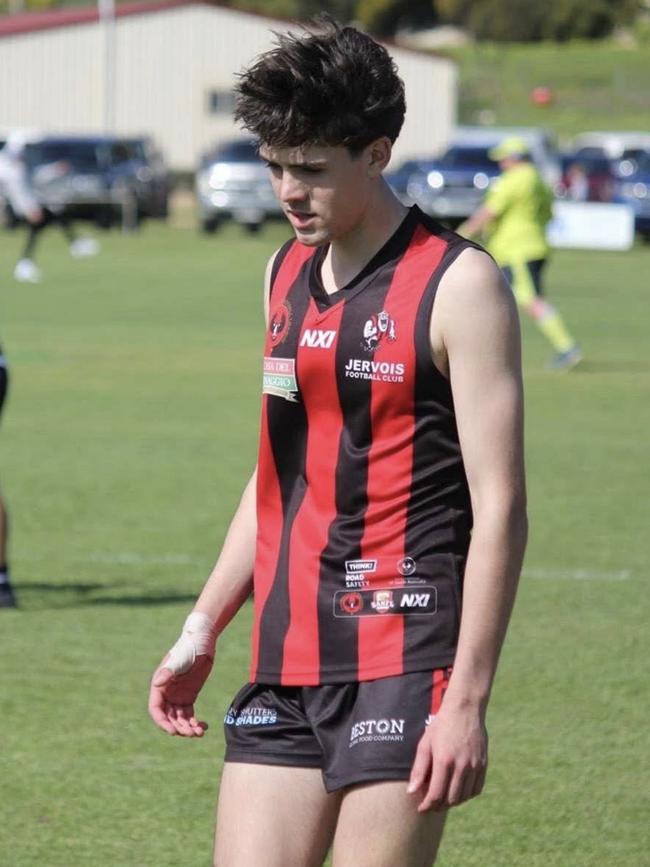18-year-old Tyson Freund from Coonalpyn died on the family farm after reportedly suffering breathing issues. Picture: Supplied
