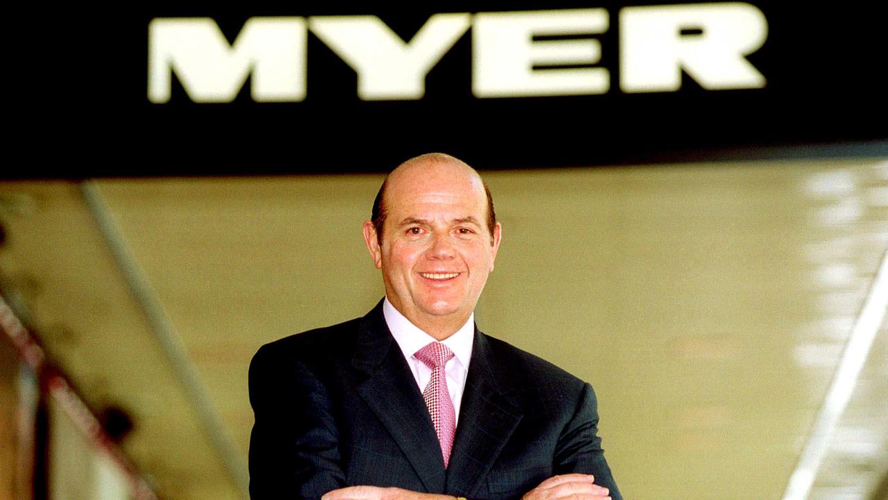 A younger Solomon Lew when he was a director of the then Coles Myer in 2002.