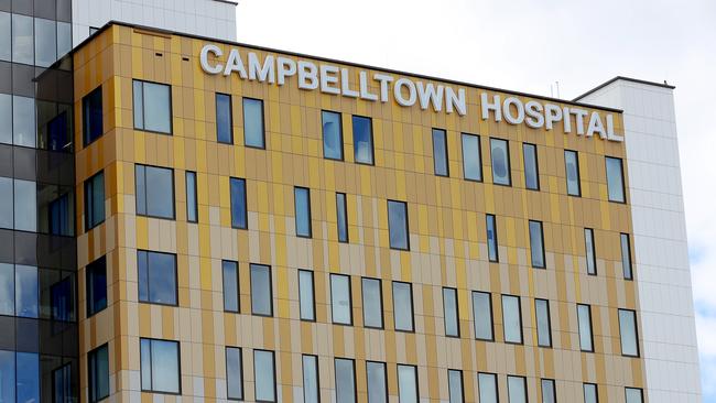 The new Campbelltown Hospital redevelopment is nearing completion. Picture: Toby Zerna