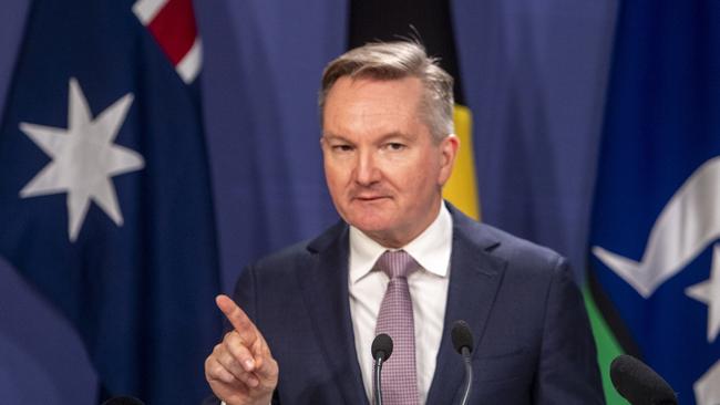 Energy Minister Chris Bowen. Picture: NewsWire / Jeremy Piper