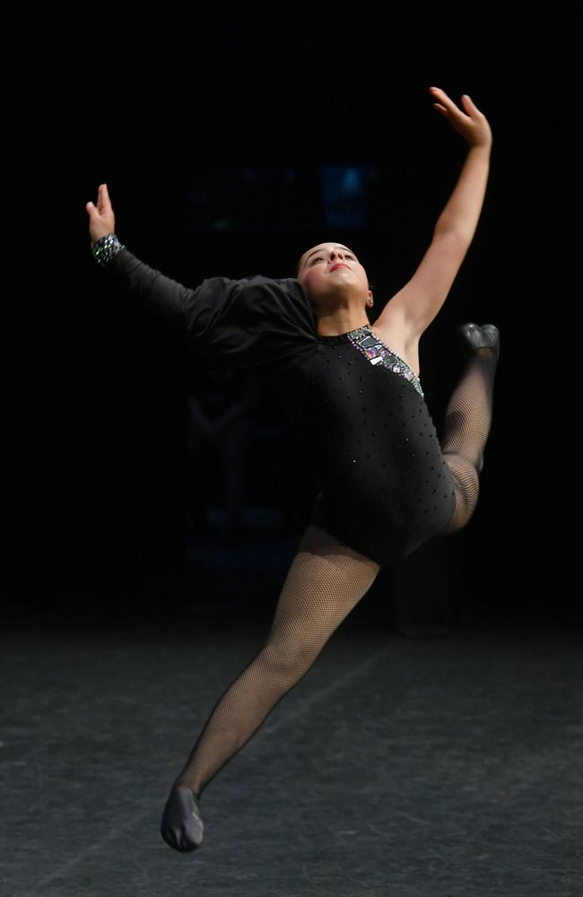 Townsville Eisteddfod 2023. Age 12. Modern Dance Up Tempo Solo. Bailey Hudson. Picture: Evan Morgan