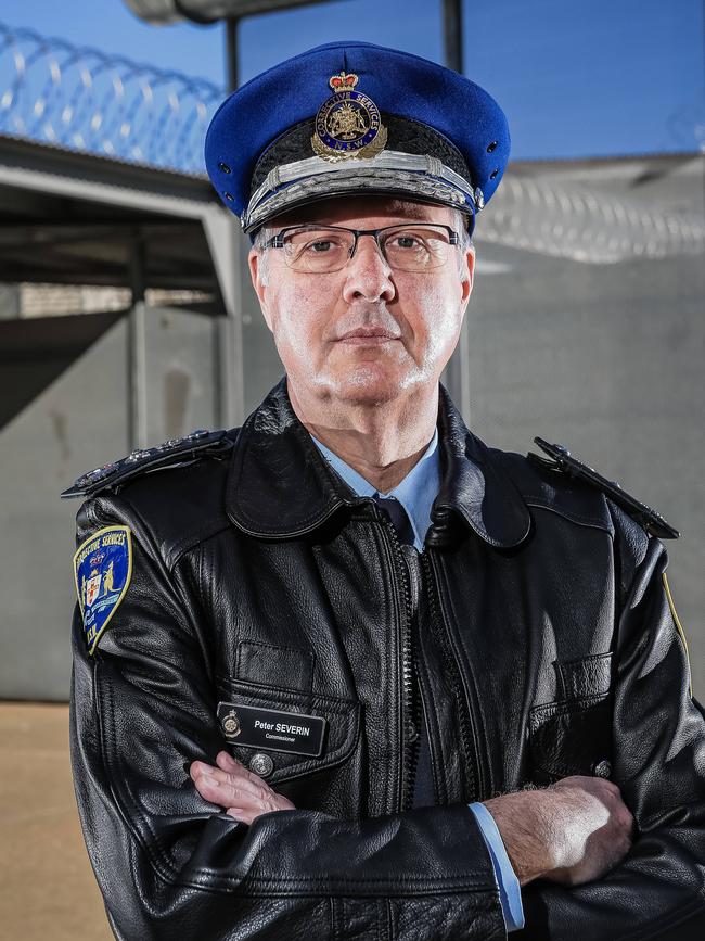 Corrective Services Commissioner Peter Severin. Picture: Craig Greenhill