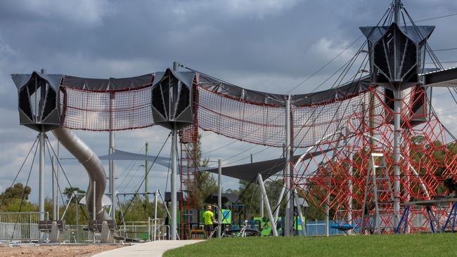 Casula Parklands will open on May 4. Picture: Quentin Jones