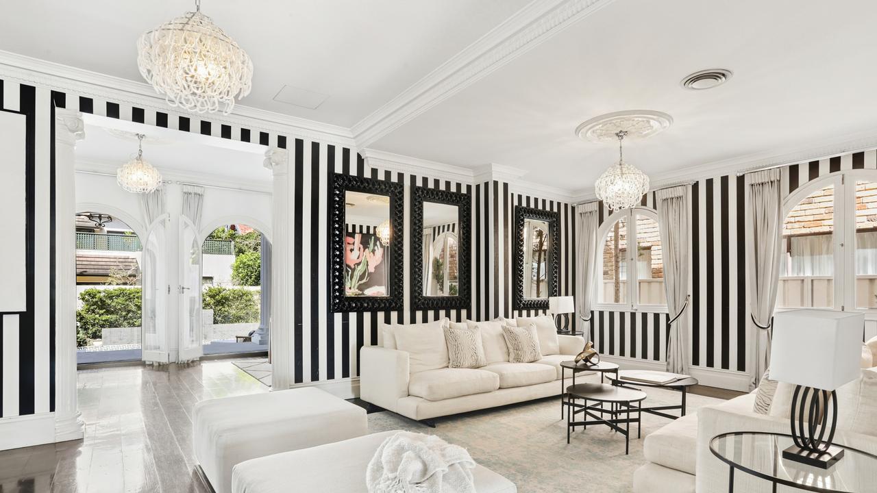 Inside the home.