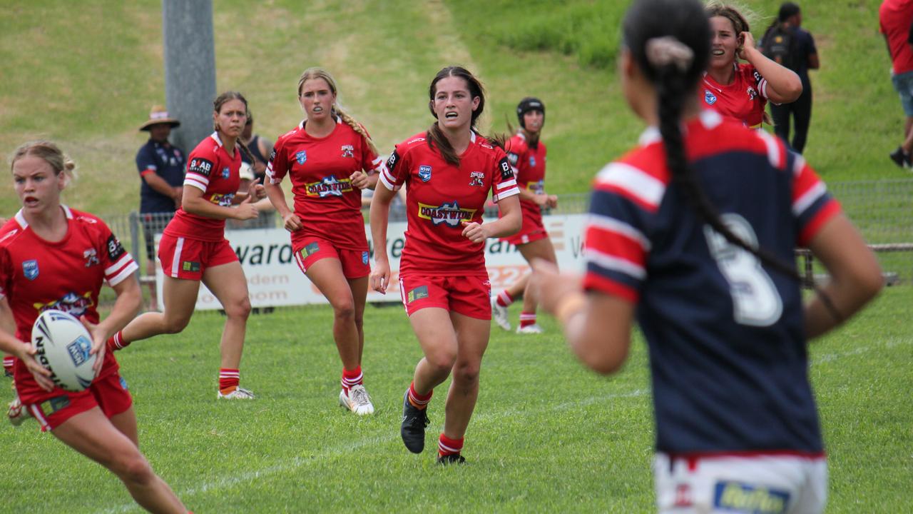 Ruby Marshall of the Illawarra Steelers Tarsha Gale Cup side. Picture: Kevin Merrigan