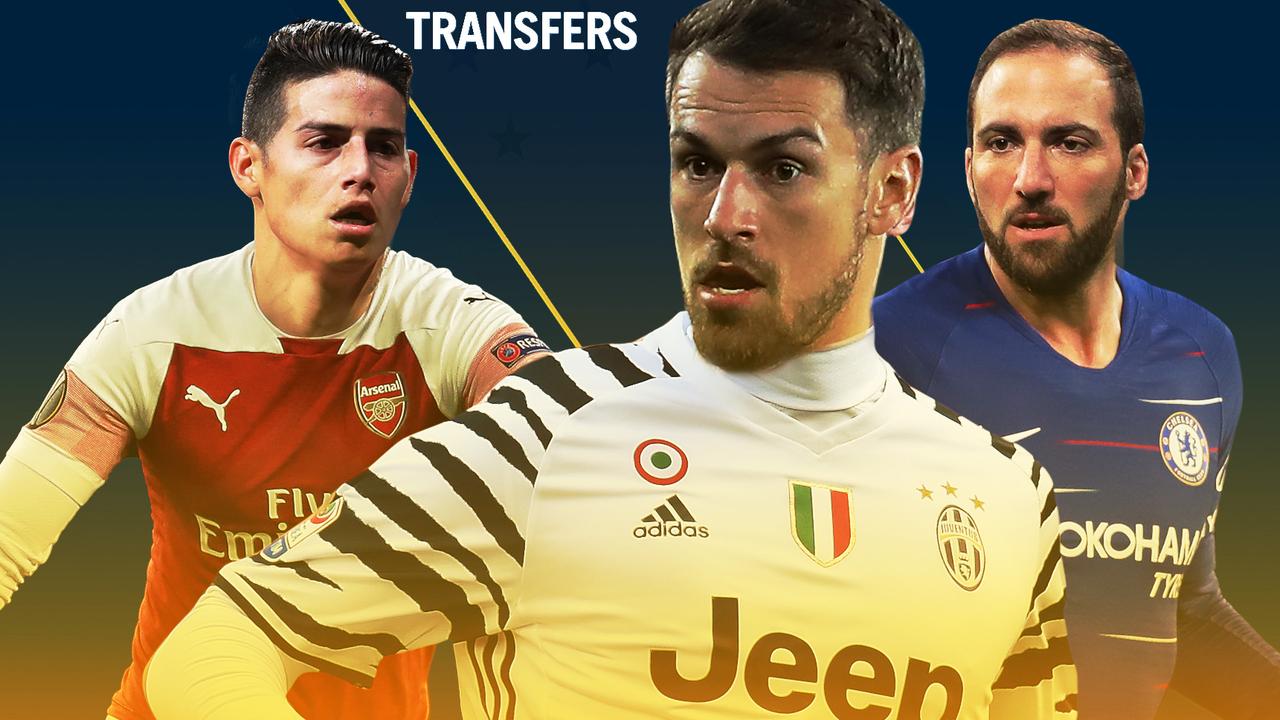 James Rodriguez, Aaron Ramsey and Gonzalo Higuain are just three who could be on the move this month.