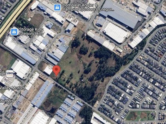 The $450m data centre is proposed for 43-61 Turner Rd, on a 9.7ha site. Picture: Google