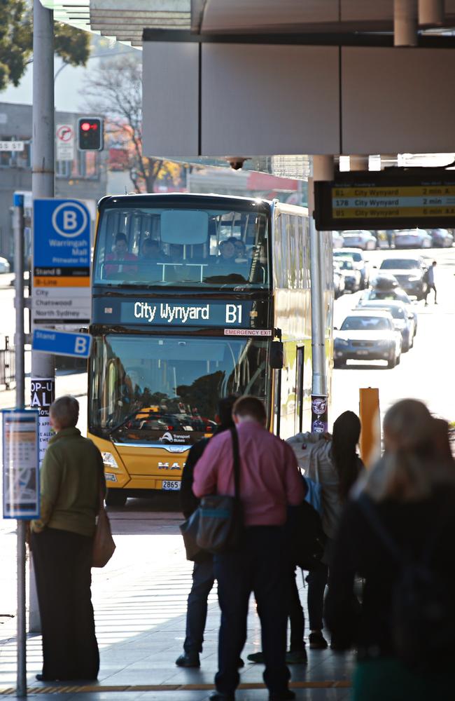 B-Line at Warringah Mall. Picture: Adam Yip / Manly Daily