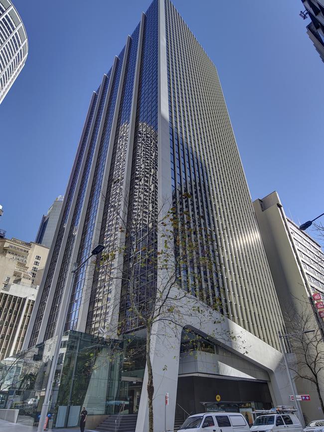 10-20 Bond Street, in Sydney was the most expensive office sale in 2024.