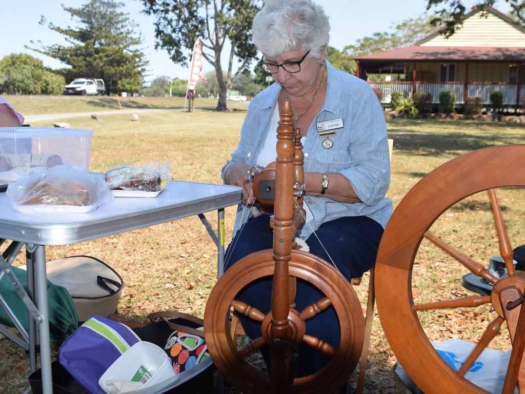 Connie Muscat, one of the founding members of the Valley Spinners and Craft group.