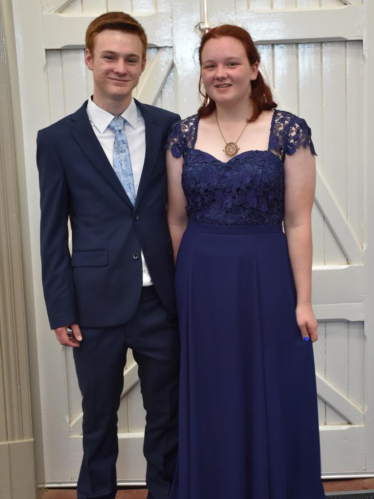 Brianna Cullen and Daniel Doyle at the Assumption College formal.