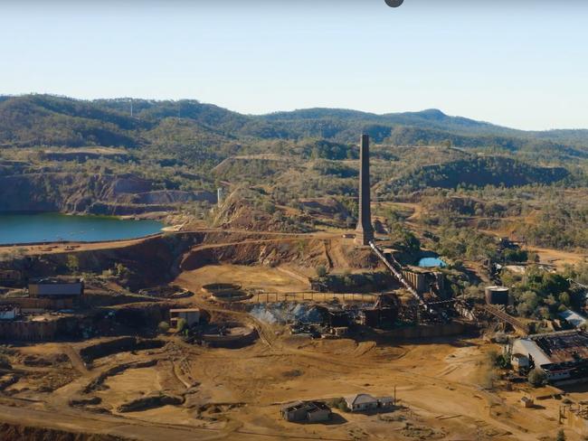 Heritage Minerals’ Mount Morgan mine near Rockhampton.