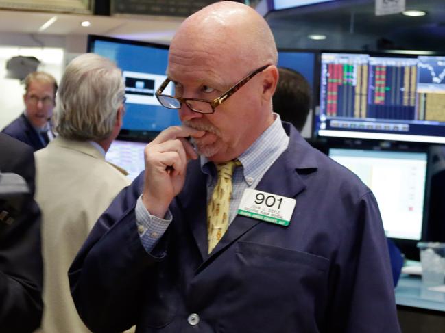 Trader John Doyle works on the floor of the New York Stock Exchange, Wednesday, Sept. 9, 2015. U.S. stocks are opening solidly higher as investors take their cue from big gains in Asia and Europe. (AP Photo/Richard Drew)