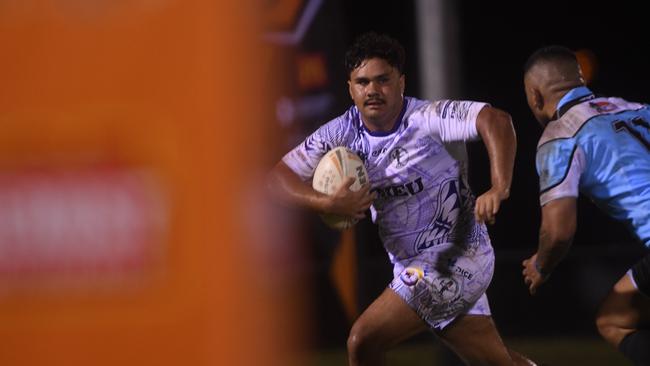 Sharks vs Darwin Brothers in the Humpty Dumpty Foundation round of 2022 NRLNT season. Picture: (A)manda Parkinson