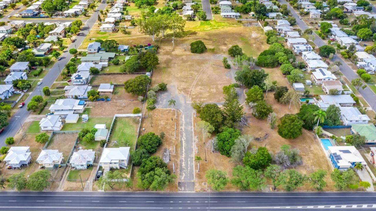 The 2.5ha parcel of land is being marketed as a major development opportunity.