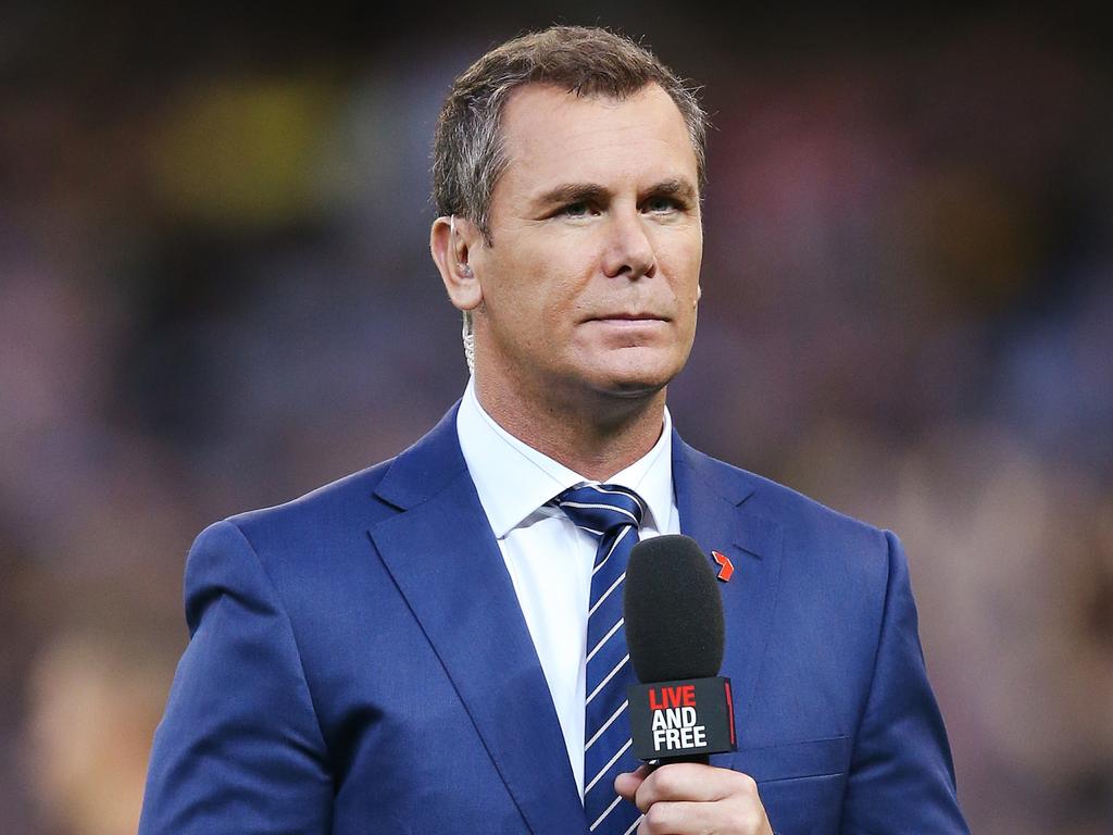 Wayne Carey is expected to address an ongoing ‘white powder’ scandal when he returns to his home town this week. Picture: Michael Dodge/Getty Images