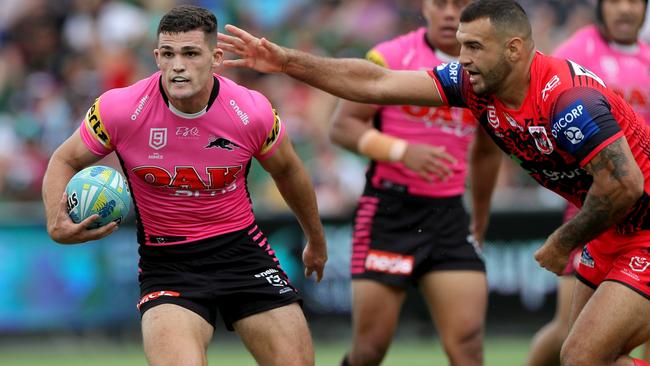 Nathan Cleary has to make Penrith his own team. Photo: AAP Image/Richard Wainwright