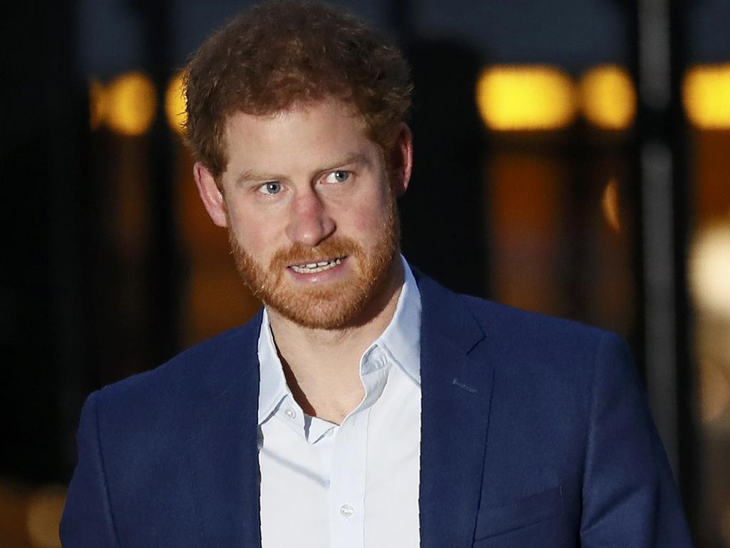 Prince Harry arrives for his visit to the London Ambulance Service on February 2, 2017, as part of the Heads Together campaign's support of Time to Talk Day. Picture: Stefan Wermuth/AFP